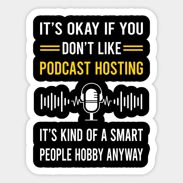Smart People Hobby Podcast Hosting Podcasts Sticker by Good Day